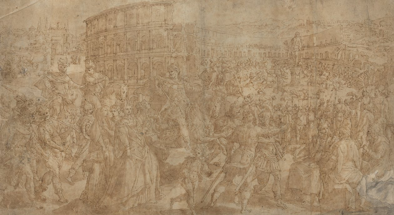 Bir Roma Zaferi by Maarten de Vos