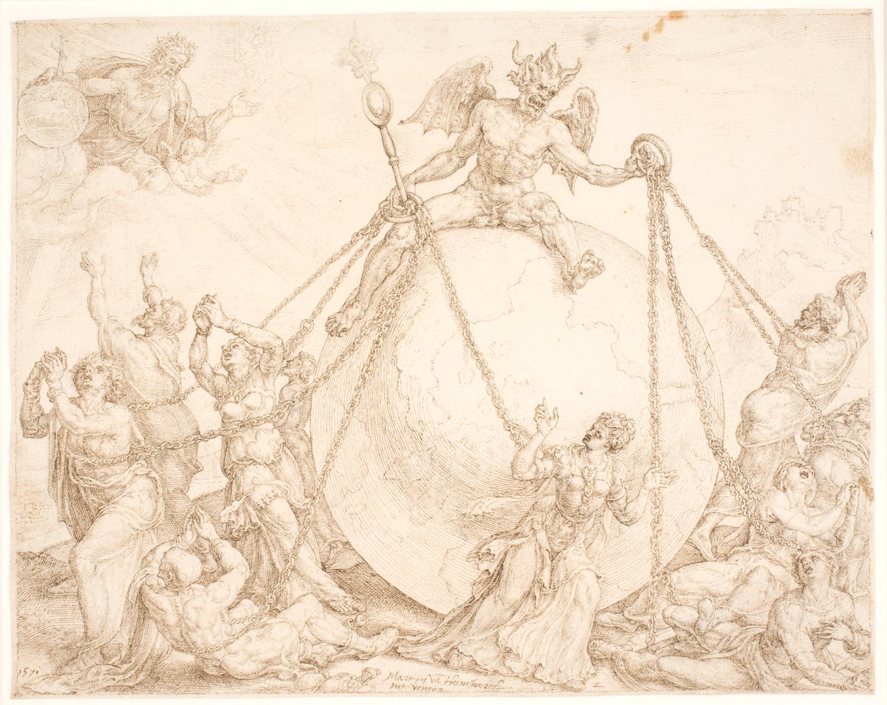 Krallığın gelsin. (komme dit rige) by Maarten van Heemskerck
