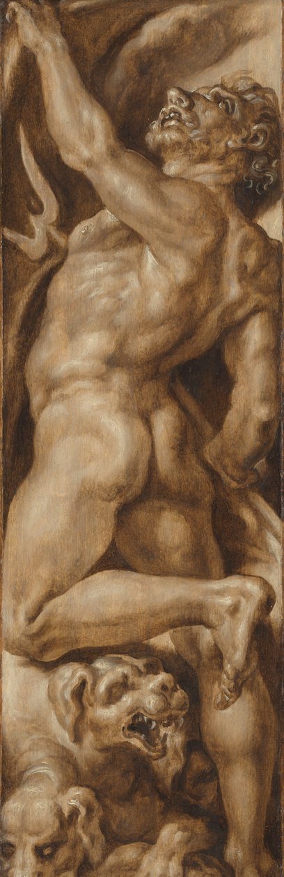 Plüton ve Cerberus Plüton ve Cerberus by Maarten van Heemskerck