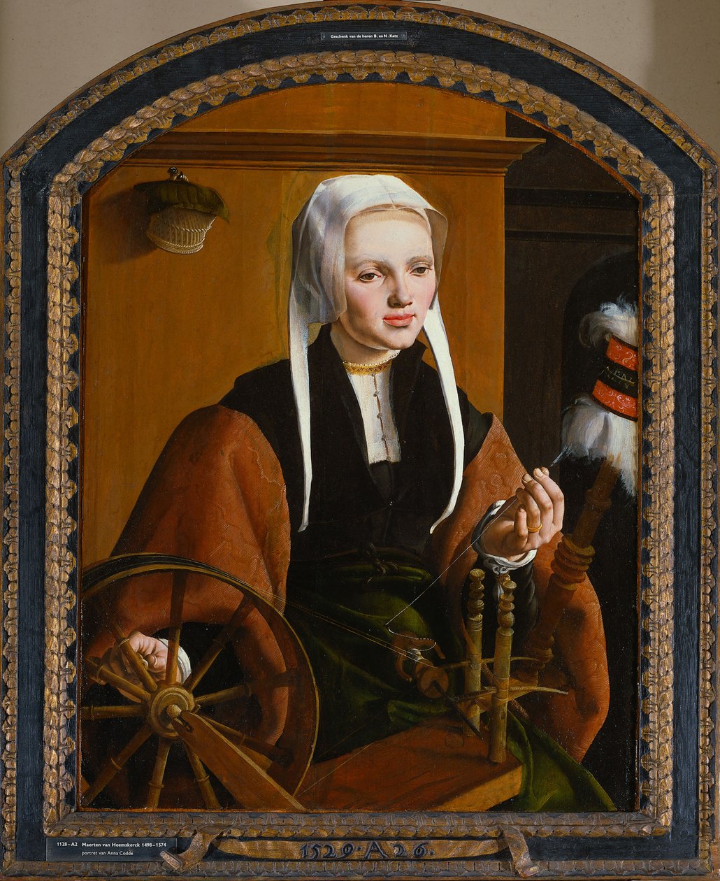 Genç Bir Hanımın Portresi, 1529 by Maarten van Heemskerck