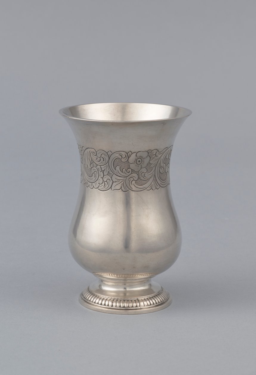 yükseklik: 13,1 cm / çap: 8,9 cm / ağırlık: 260 g, gümüş pr. 12, delme, oyma, delme, tırtıklı by Maciej Nowakowski