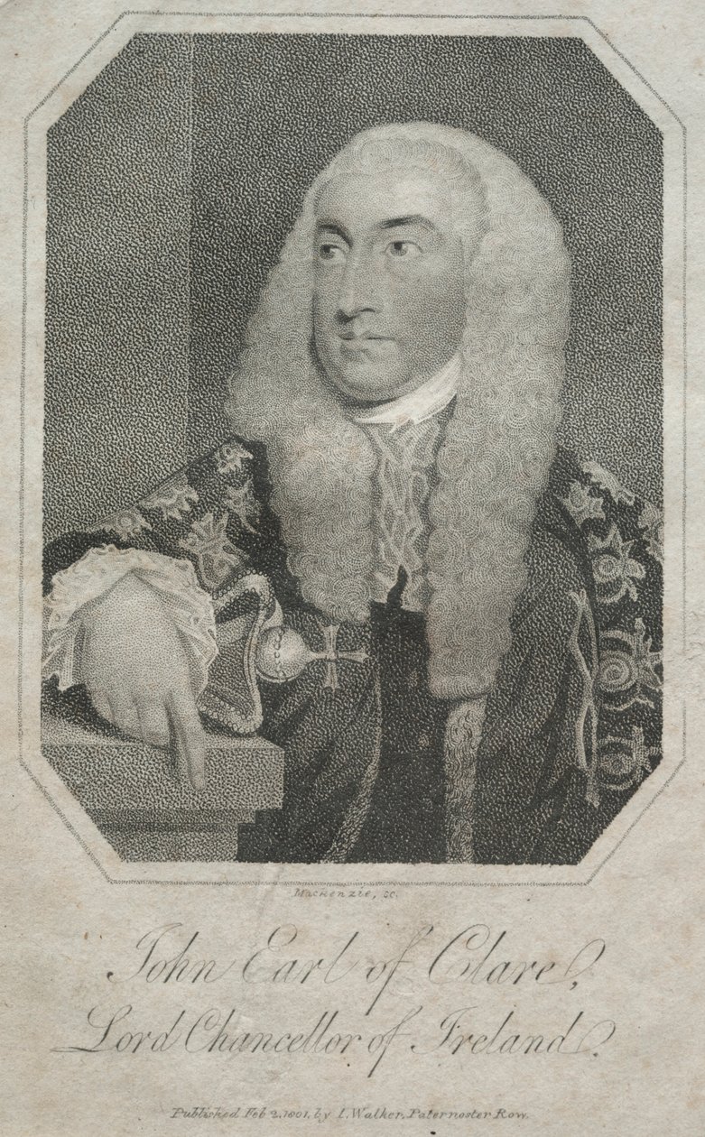 John Fitzgibbon, Clare Kontu 1749-1802, 1801. by Mackenzie