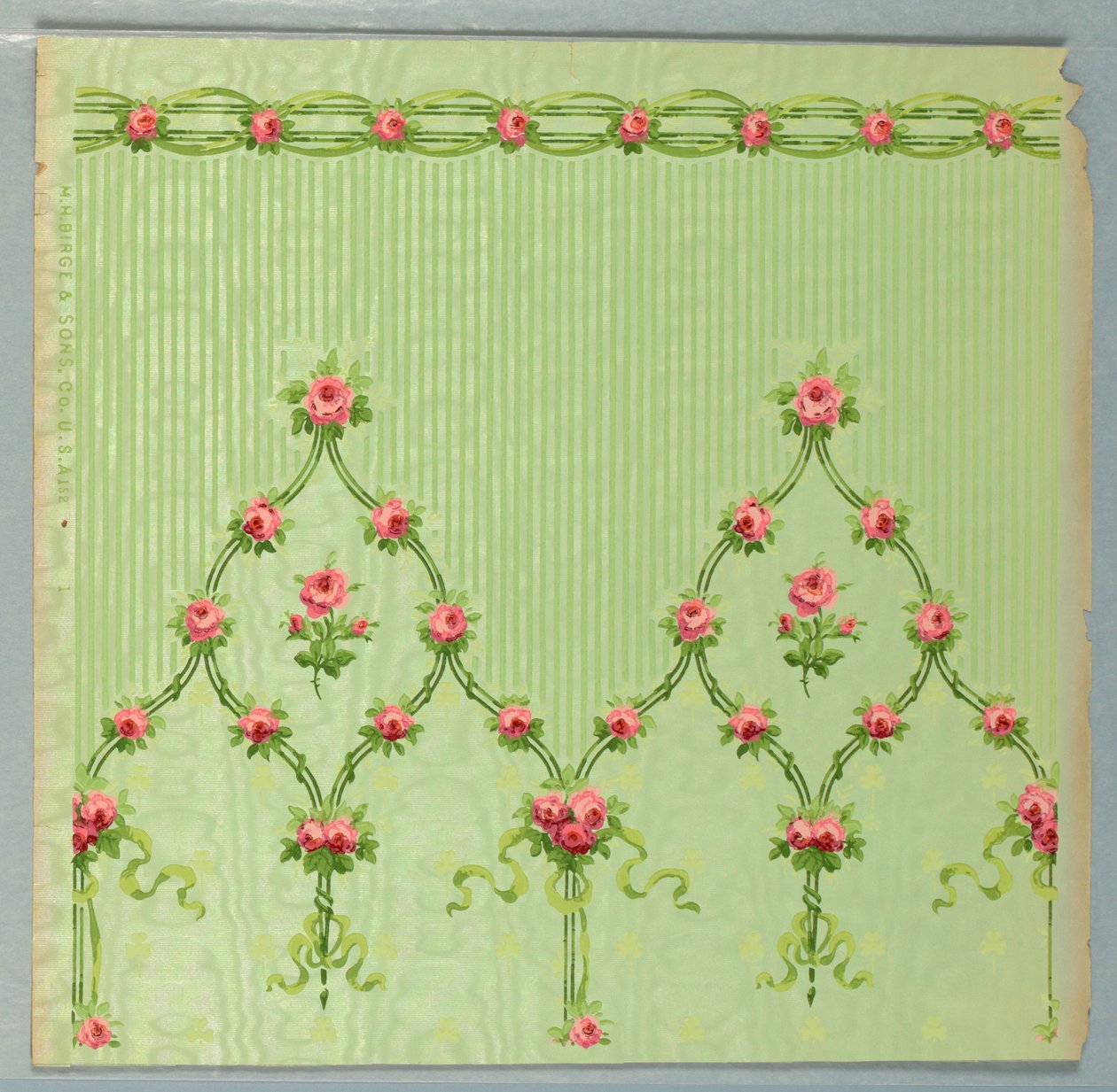 Yan Duvar ve Friz (ABD), 1905–1920 by Made by M.H. Birge and Sons Co.