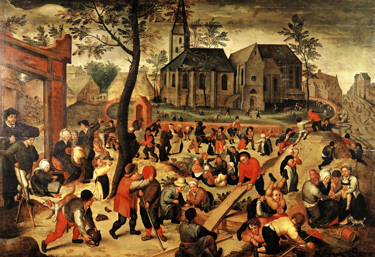 Çocuk Oyunları by Maerten van Cleve