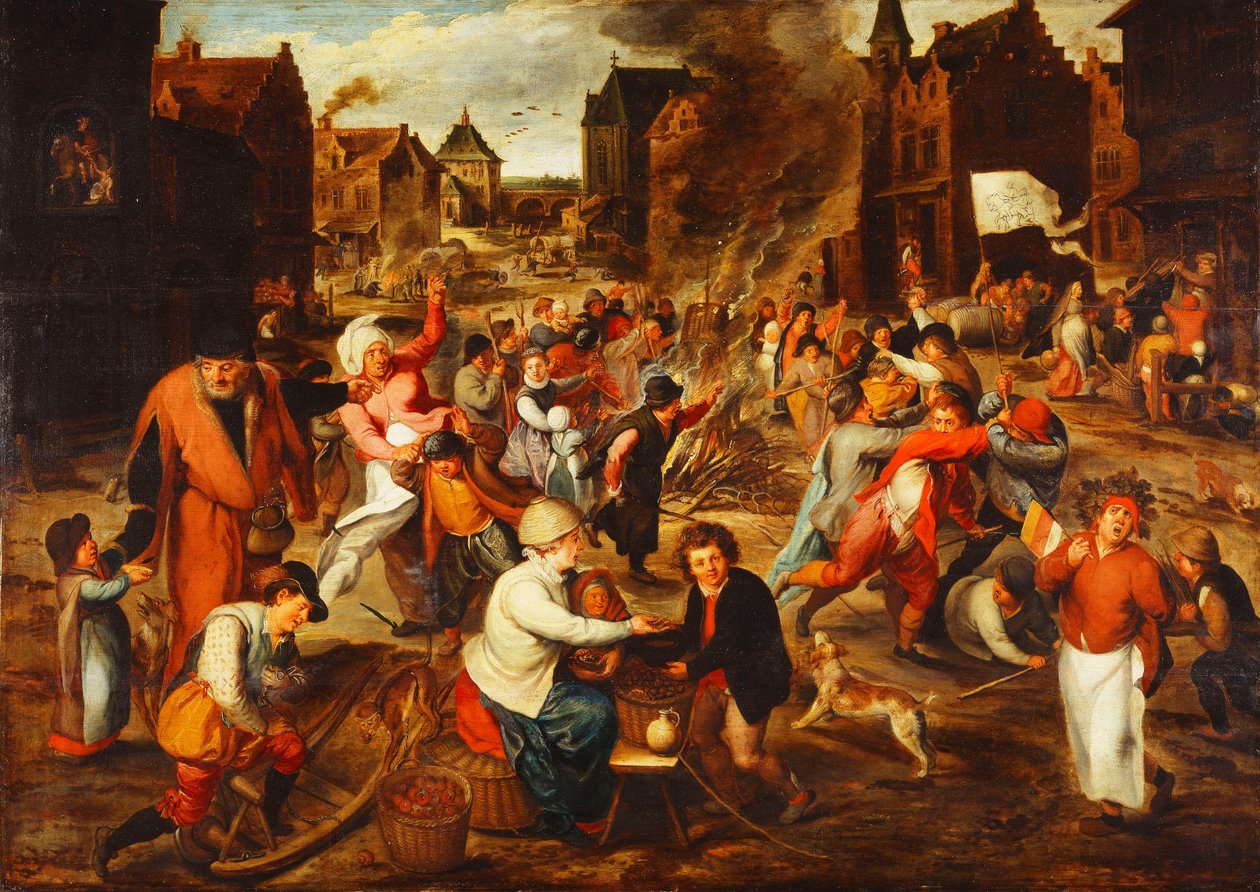 Aziz Bayramı by Maerten van Cleve