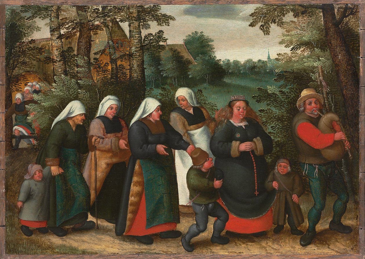 Gelin alayı by Maerten van Cleve