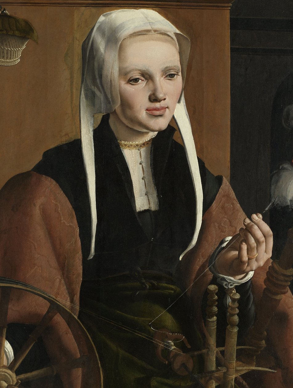 Bir kadının portresi, muhtemelen Anna Codde, 1529 by Maerten van Heemskerck