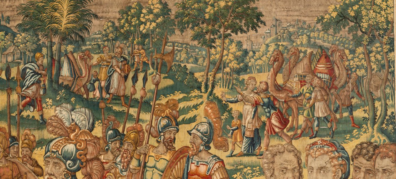 İbranilerin Yargıç ve savaşçısı Gideon'un Hikayesi, 16. yüzyılın sonları (goblen) by Maerten van Heemskerck