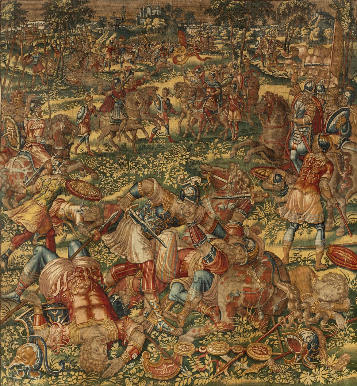 Gideon'un Hikayesi, 16. yüzyılın sonları (ipek ve yün) by Maerten van Heemskerck