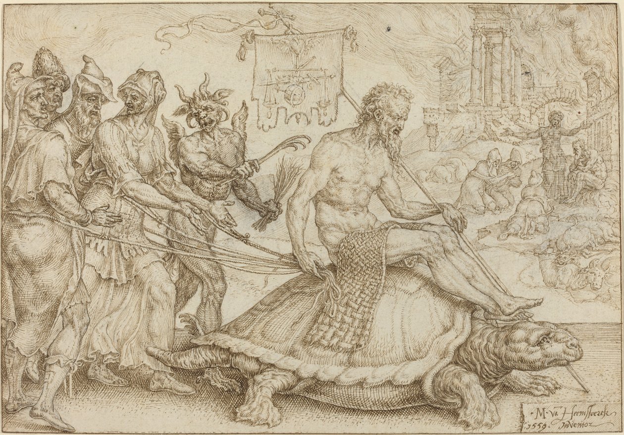 İşin Zaferi by Maerten van Heemskerck