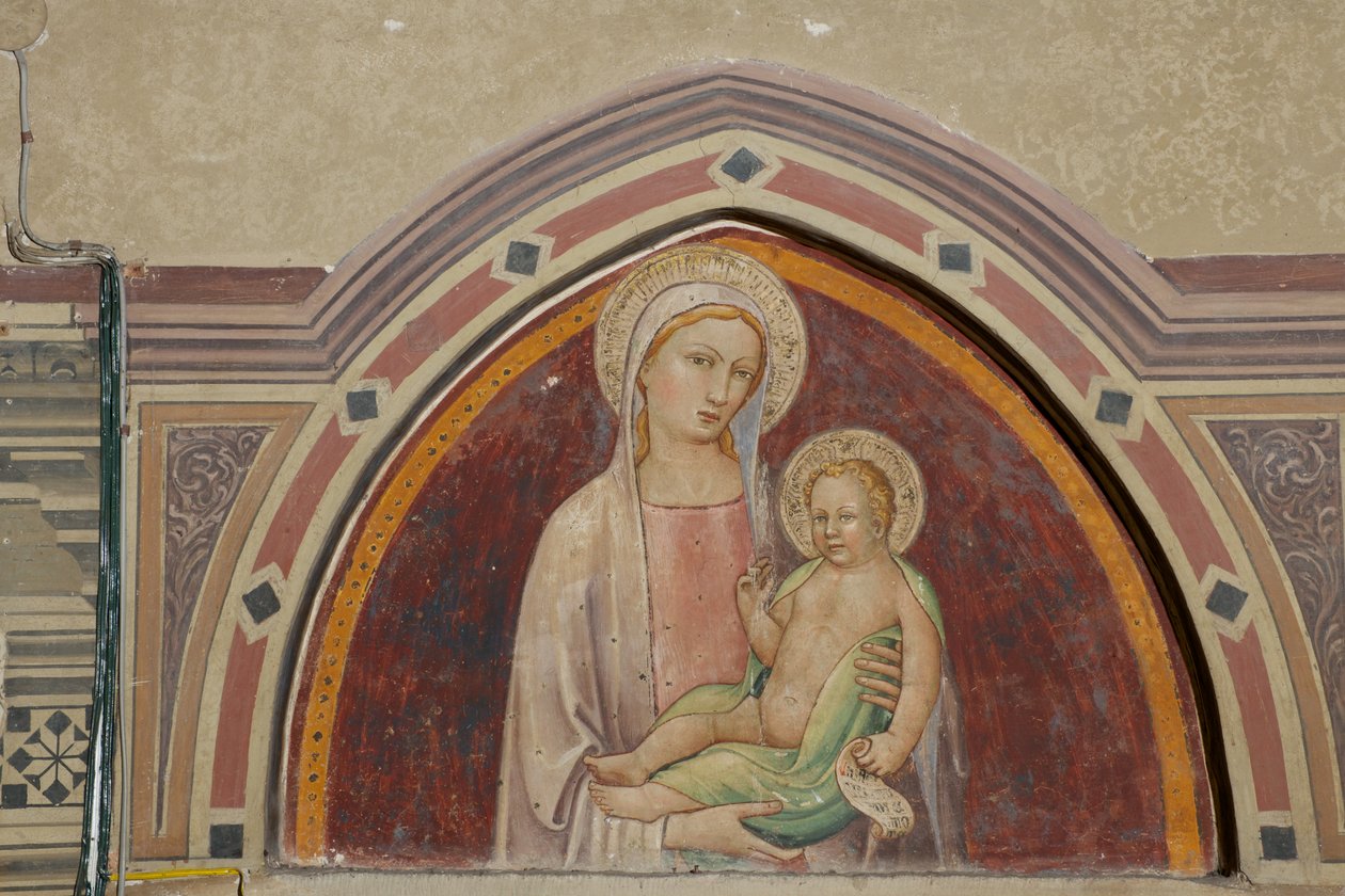 madonna ve çocuk by Maestro del Carmine di Firenze