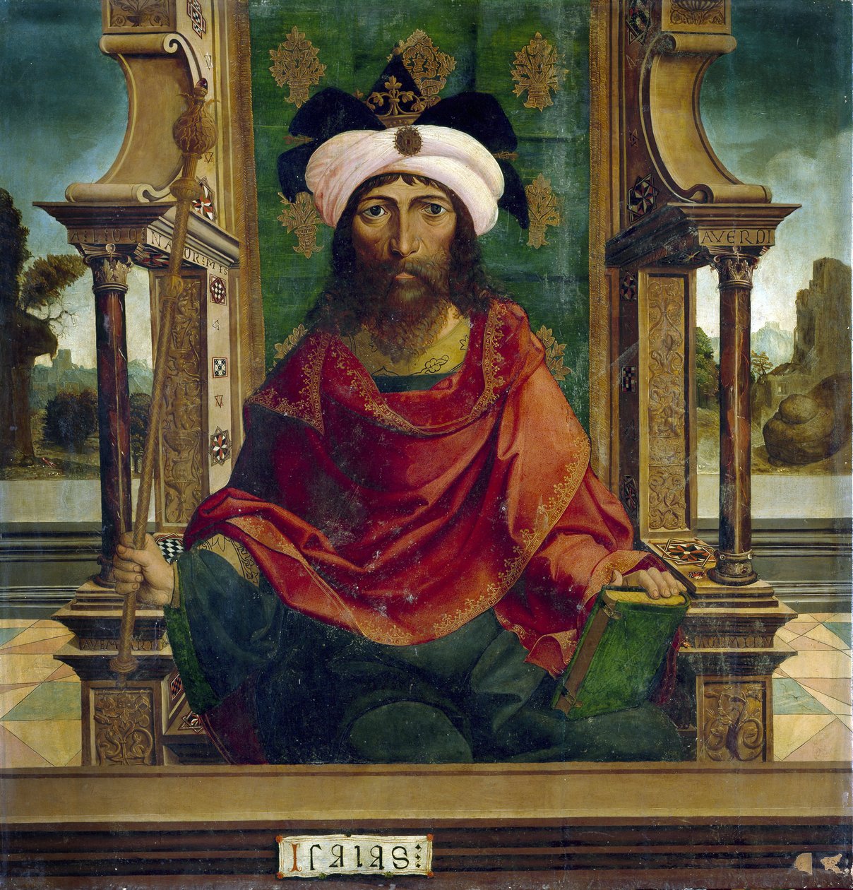 Isaiah, Master of Becerril tarafından, ca. 1525 (panelde yağ) by Maestro de Becerril