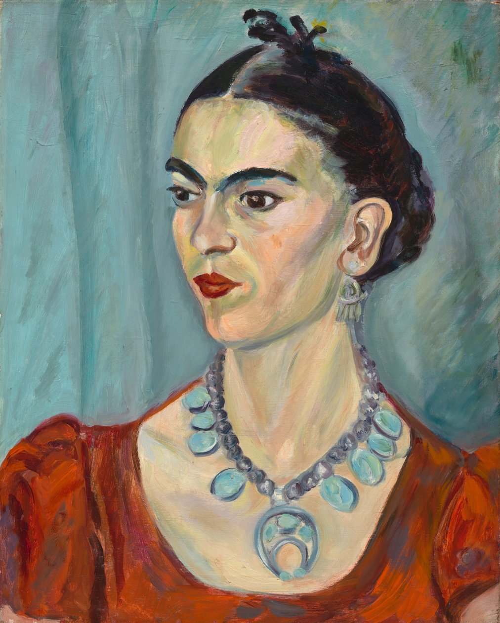 Frida Kahlo, 1933. by Magda Pach