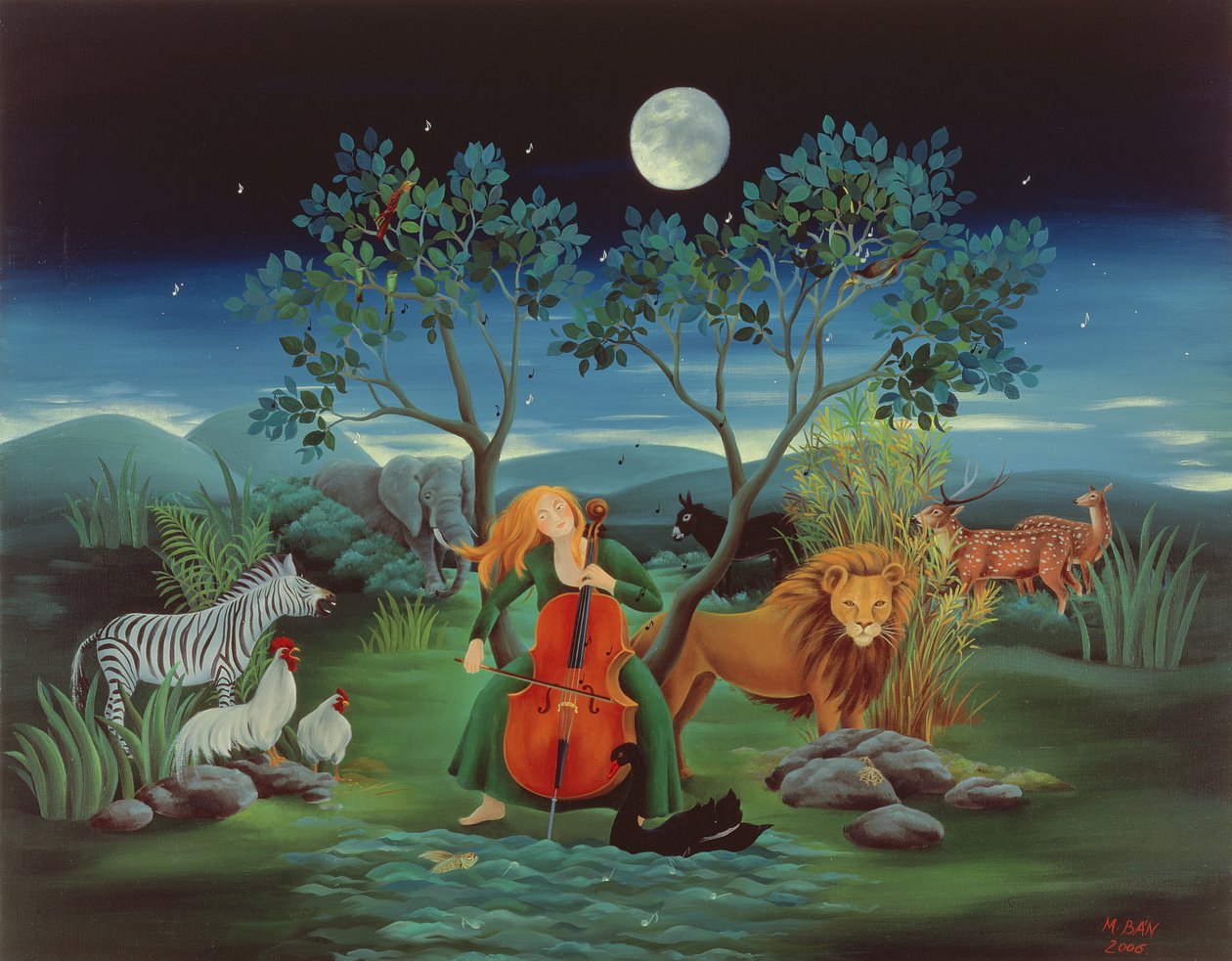 Ay Işığı Sonatı, 2006 by Magdolna Ban