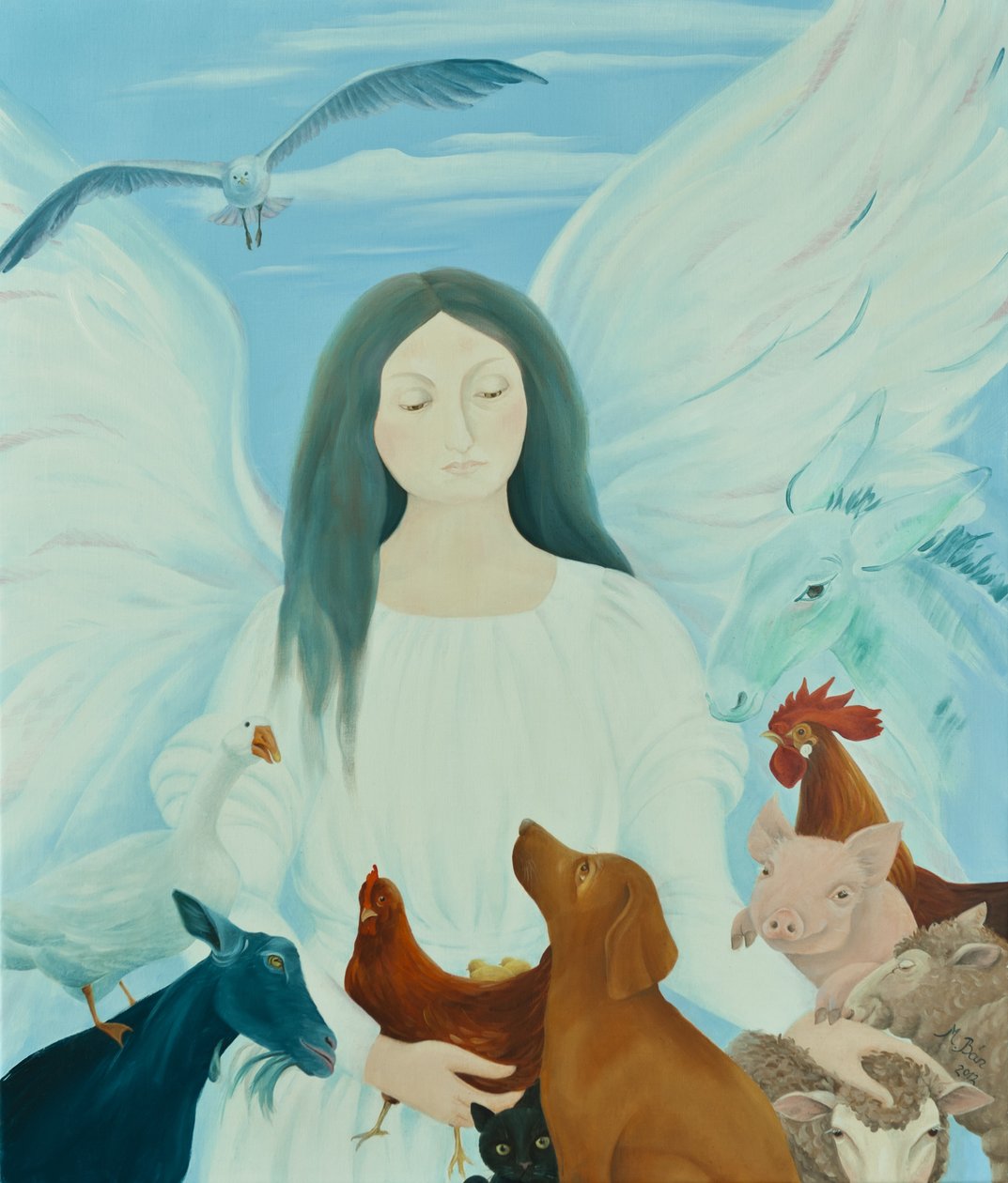 Meleği Korumak, 2012 by Magdolna Ban