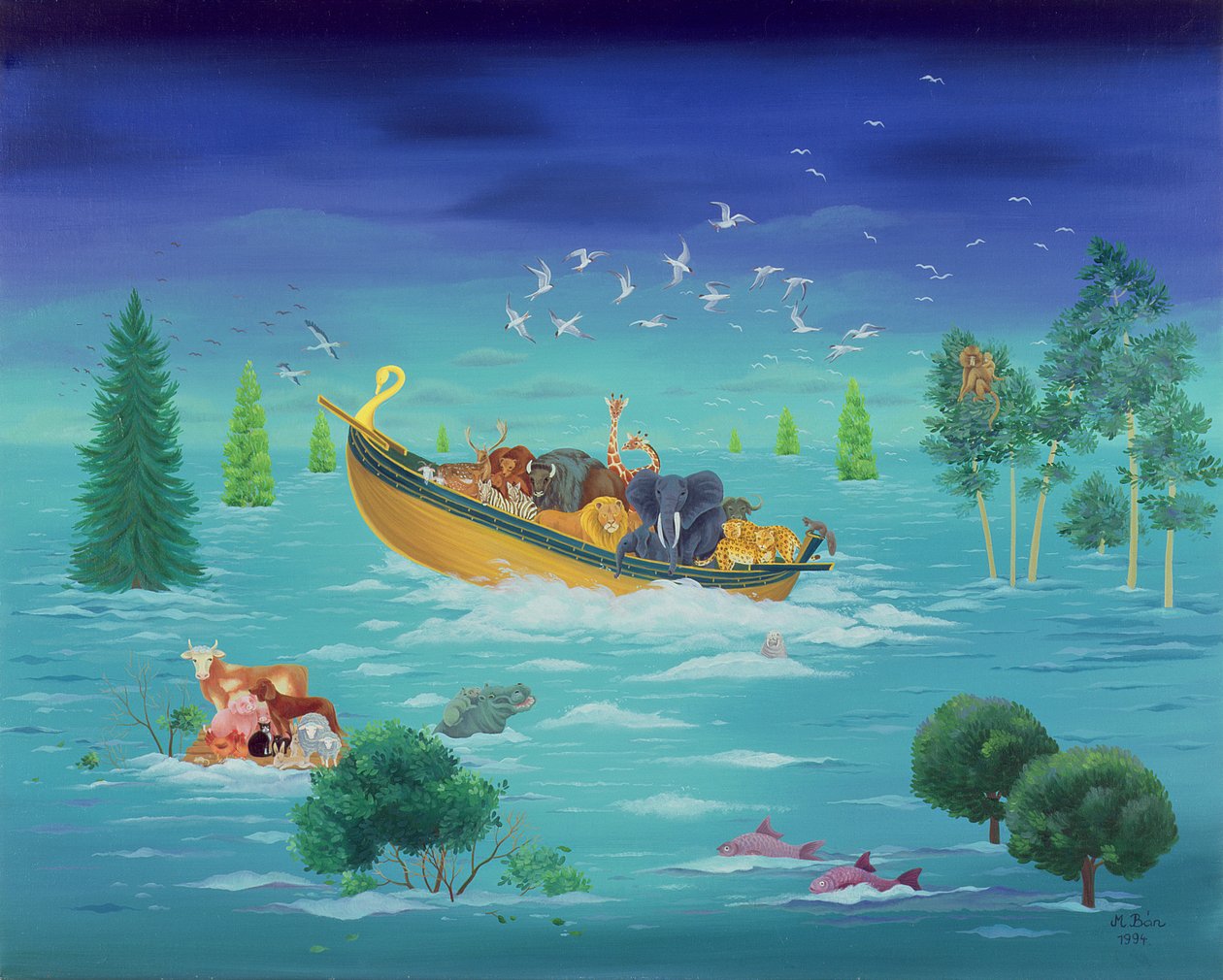 S.O.S., 1994 by Magdolna Ban