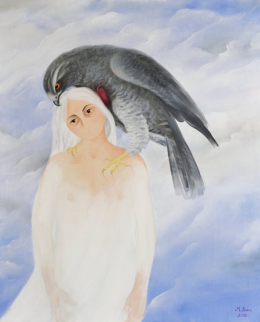 Kilo, kilo, üzerimde felç edici ağırlık, 2010 by Magdolna Ban