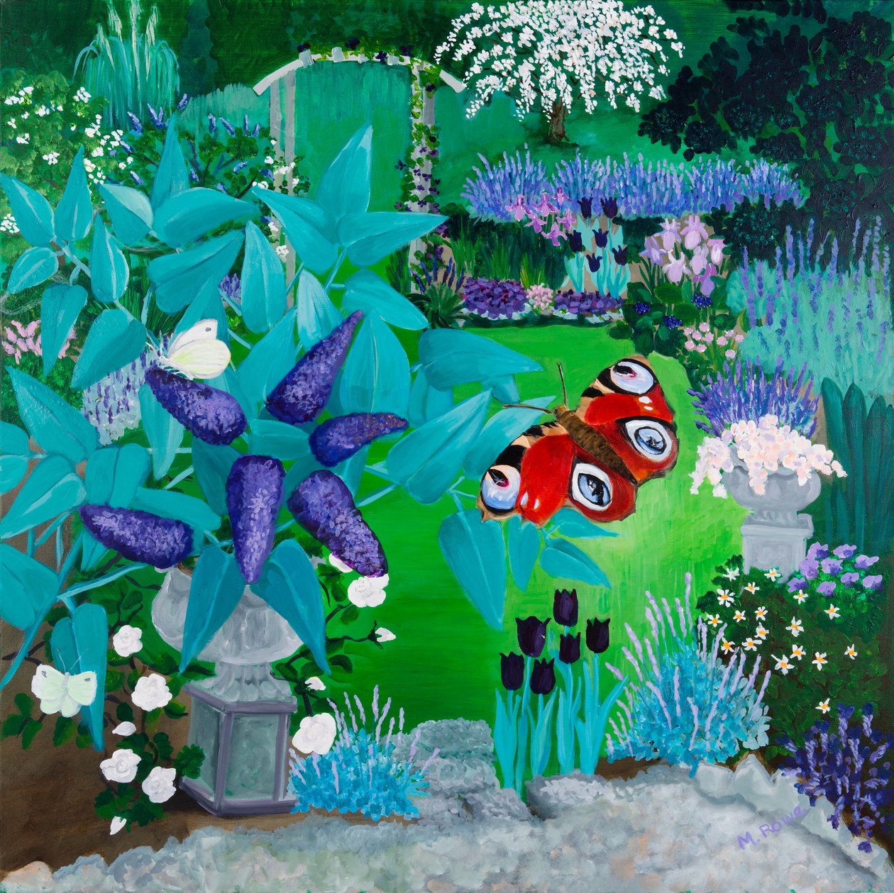 Leylak Bahçesi,2013 by Maggie Rowe