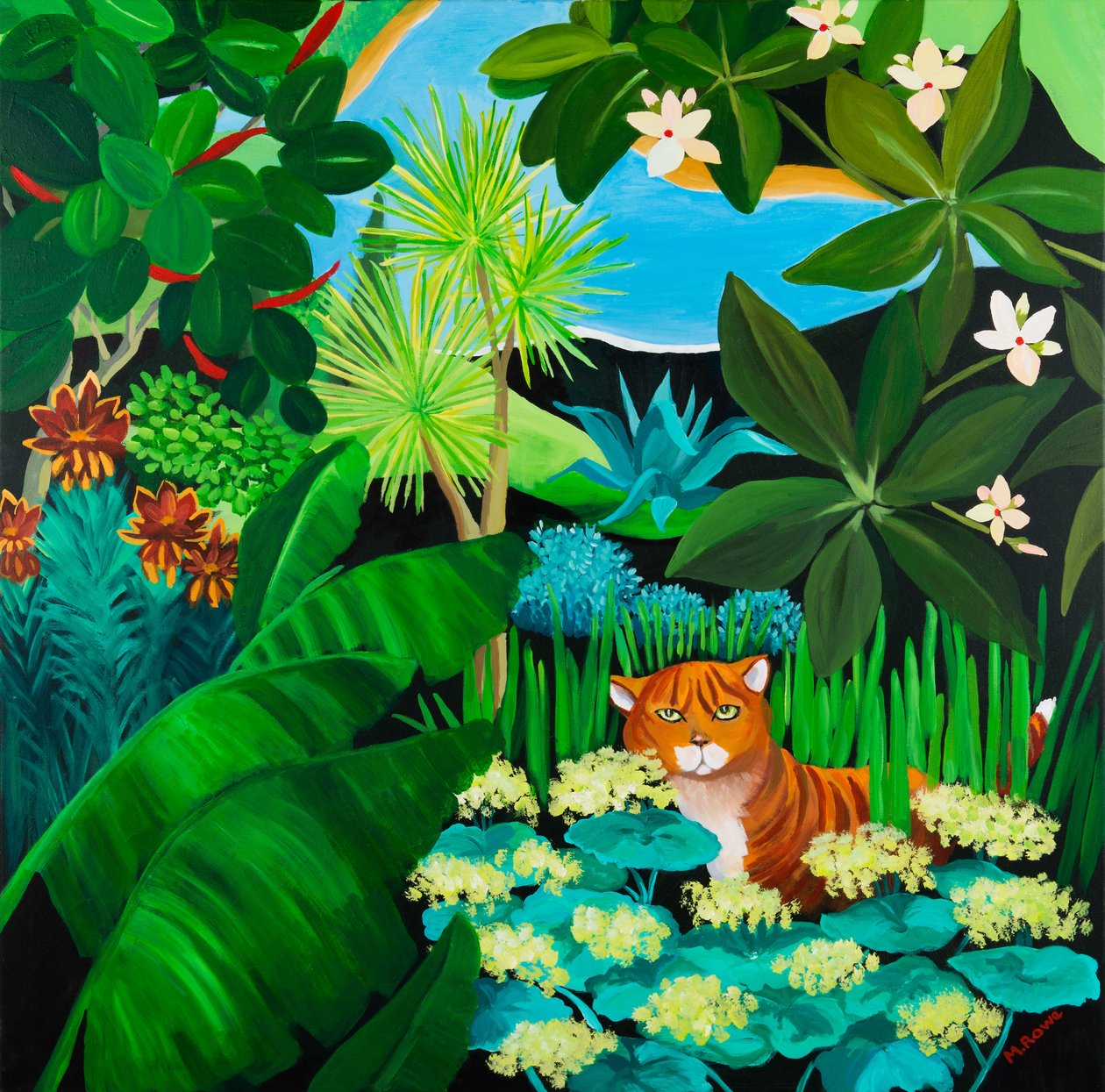 Ormandaki Kedi, 2013 by Maggie Rowe