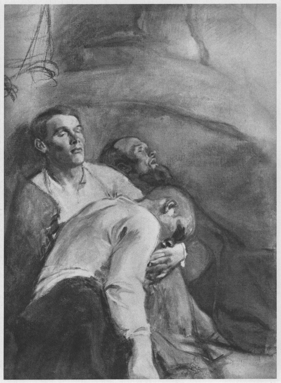 Getsemani. Kaynaklara göre çalışma açıklaması by Magnus Enckell