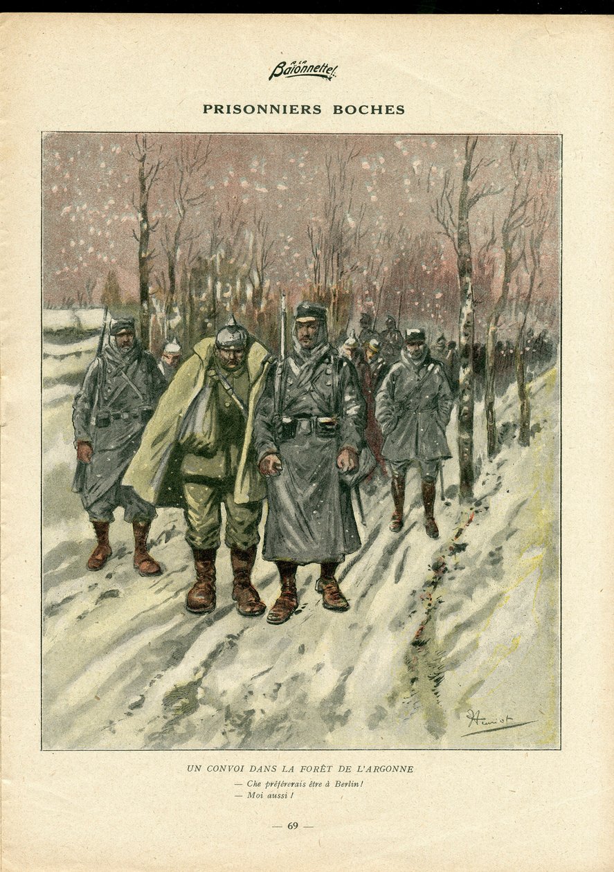 La Baionnette, Renklerde Hiciv by Henri Maigrot
