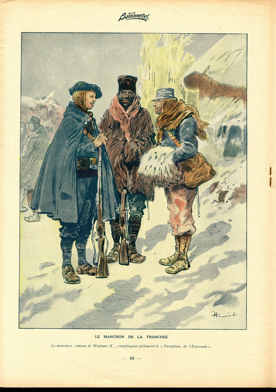 Süngü, Renklerde Hiciv by Henri Maigrot