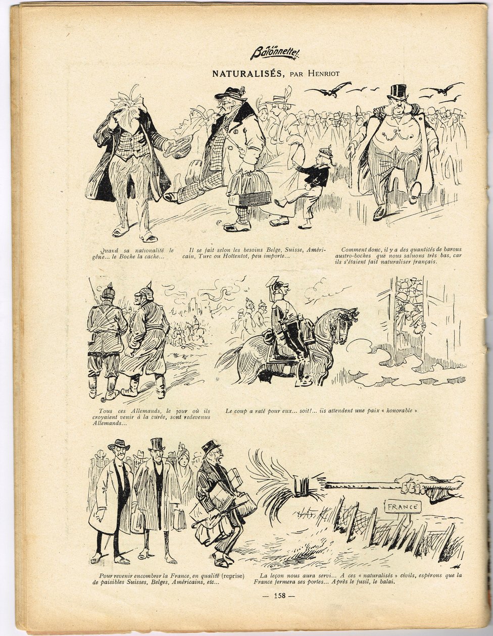 Süngü, Renklerde Hiciv by Henri Maigrot