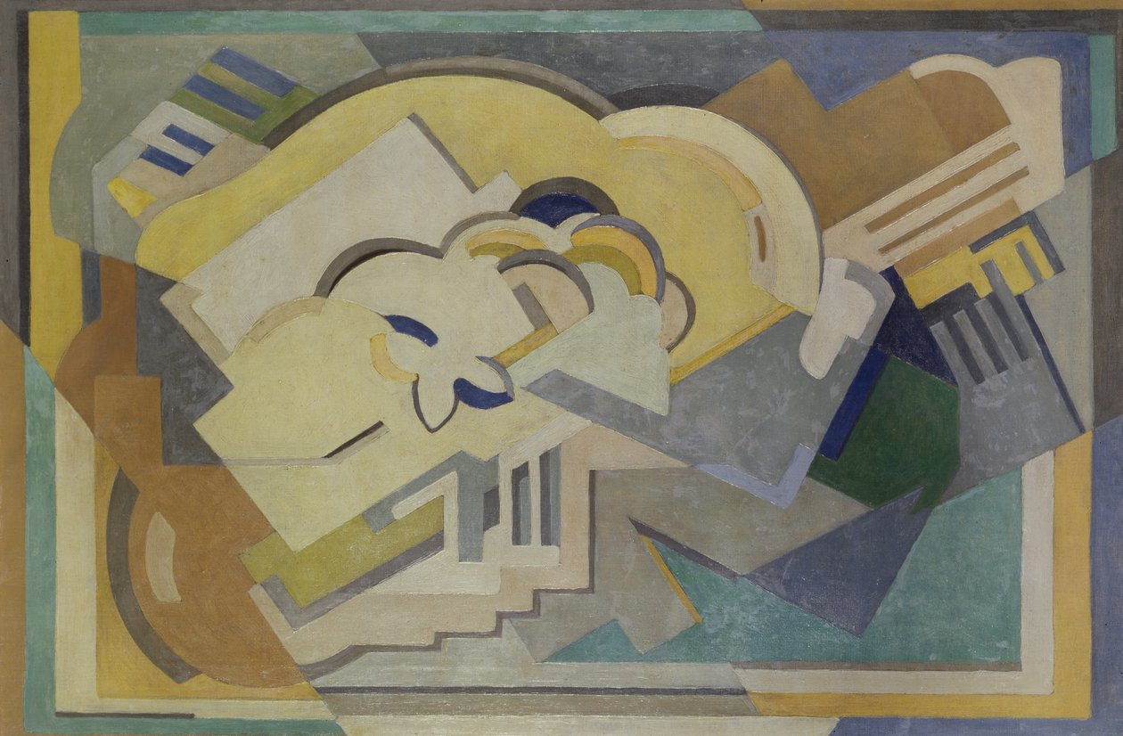 Soyut Kompozisyon, 1933 by Mainie Jellett
