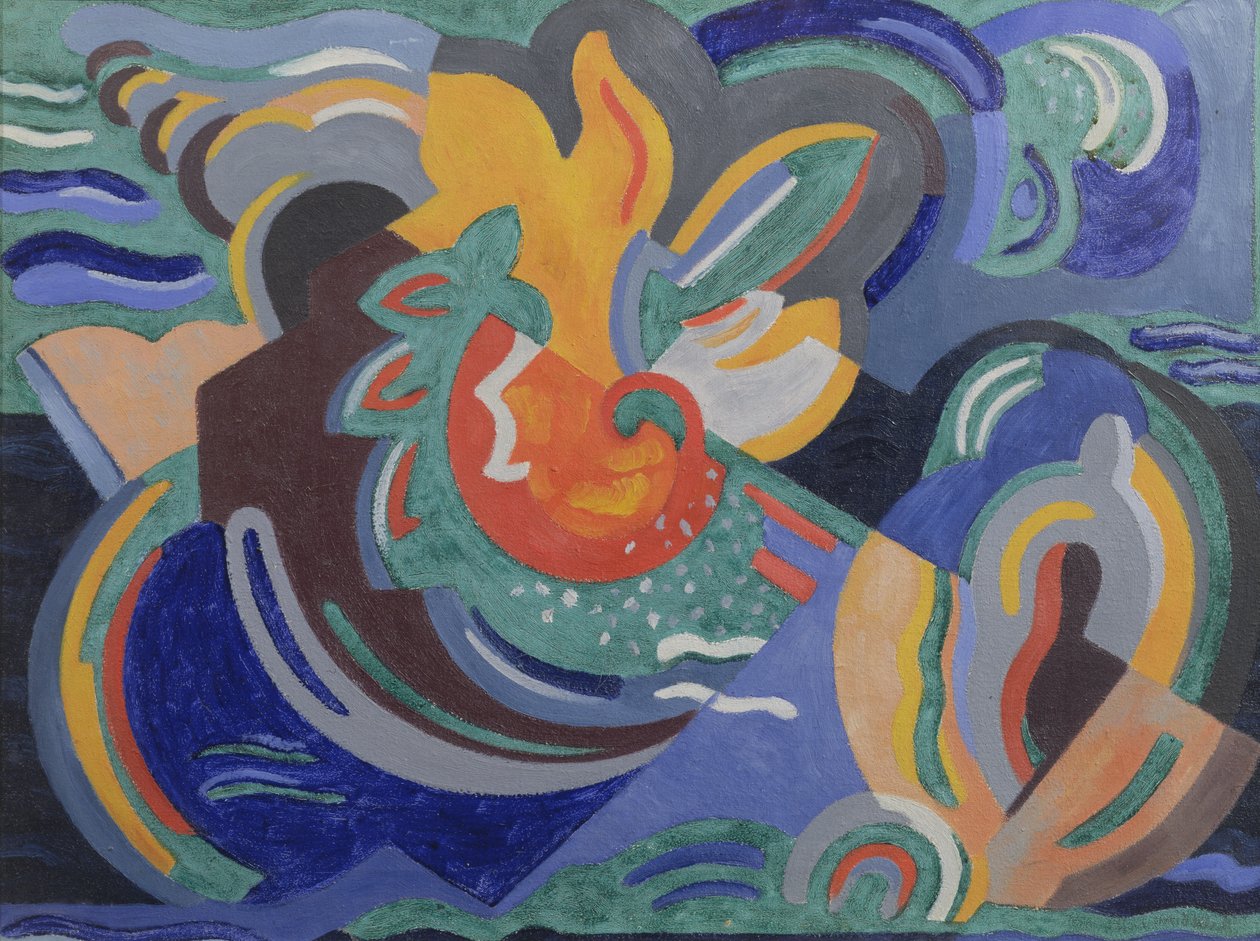 Çiçek Çiftliği, 1937 by Mainie Jellett