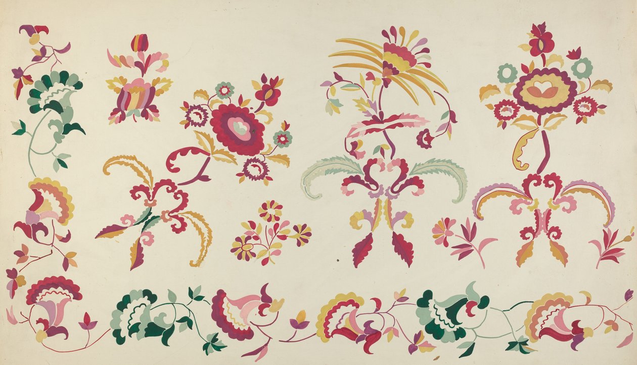 Yatak Örtüsünden Nakış, 19351942. by Majel G. Claflin