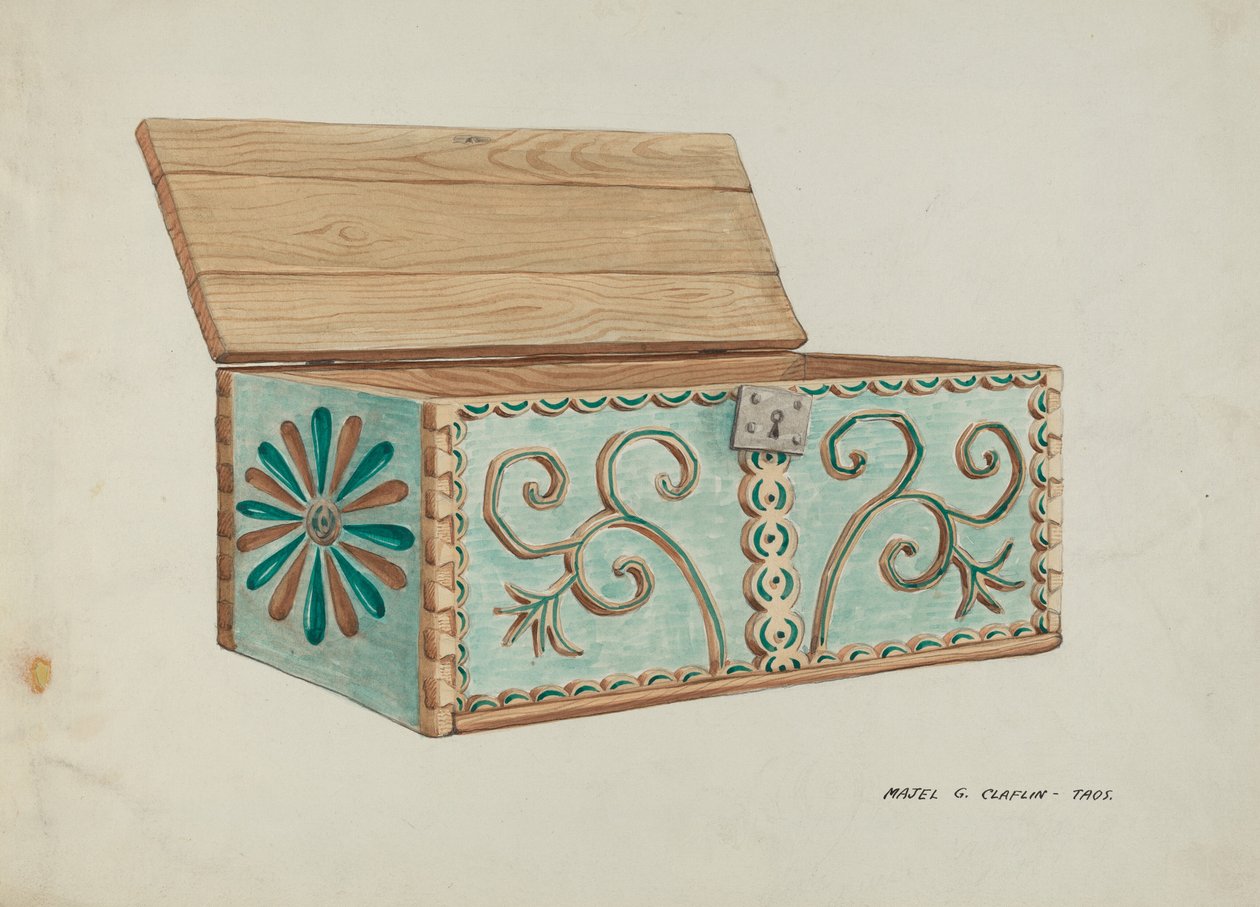 Büyük Göğüs, c. 1937. by Majel G. Claflin