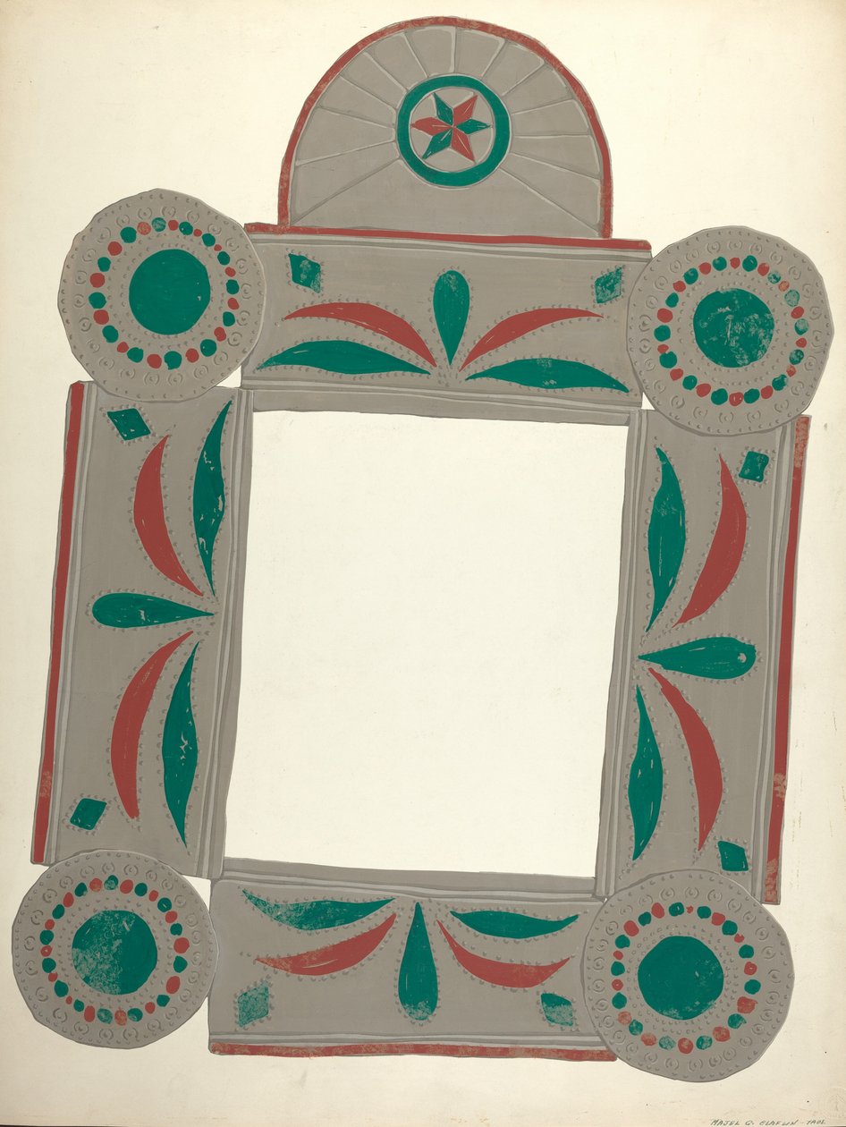 Lockwood Boyalı Ayna by Majel G. Claflin