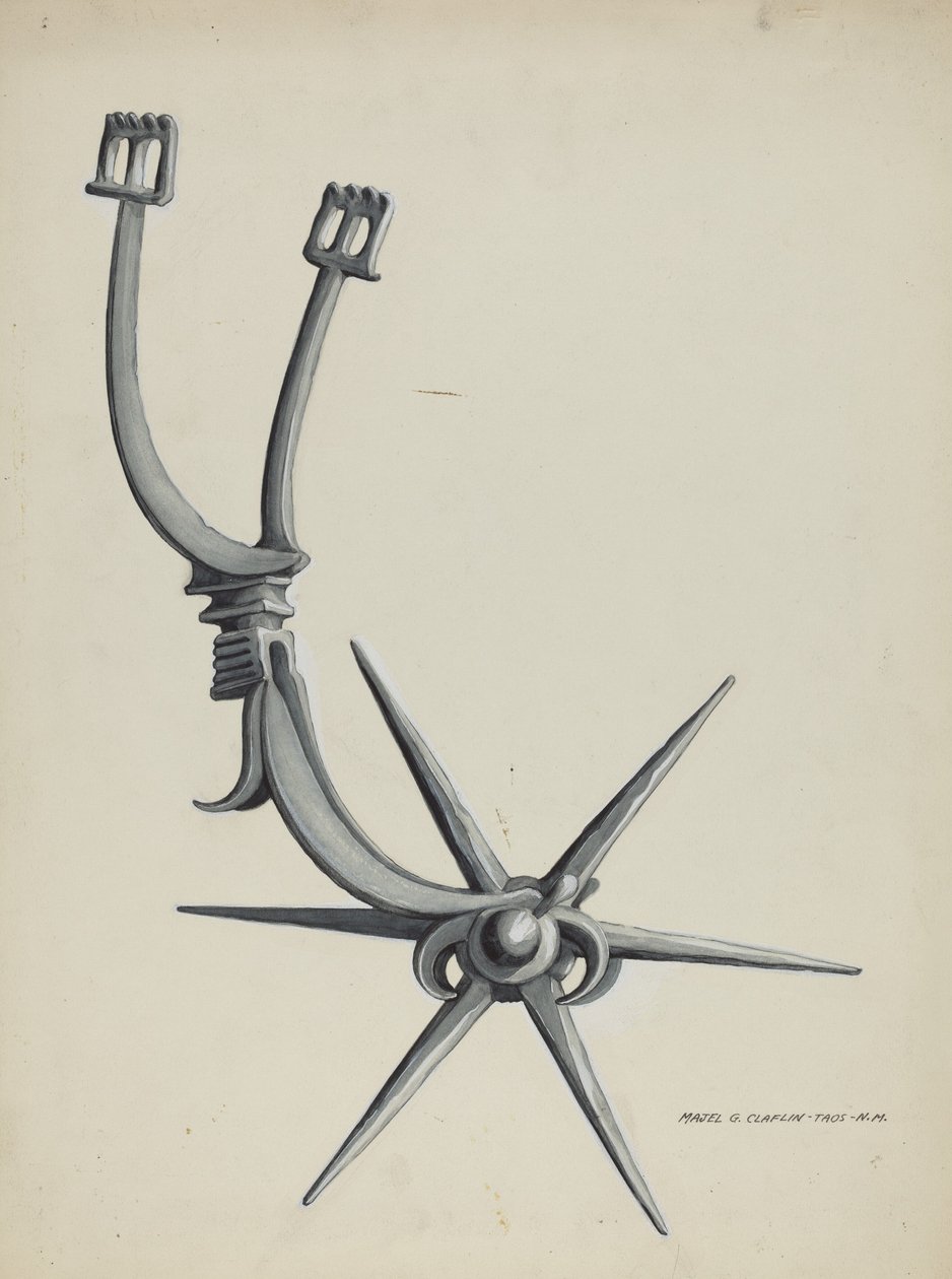 Spur, c. 1937. by Majel G. Claflin