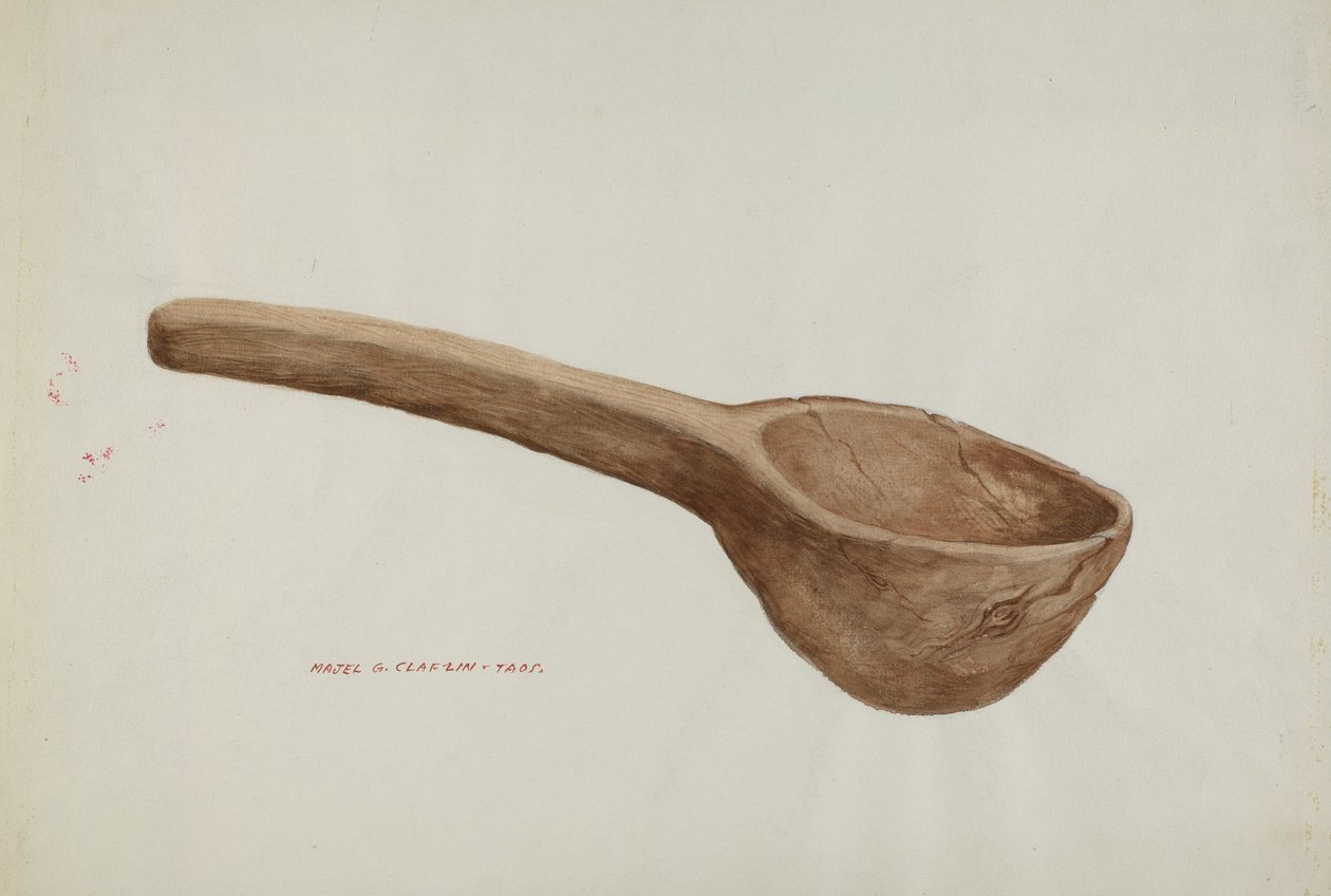 Tahta Kepçe, c. 1937. by Majel G. Claflin