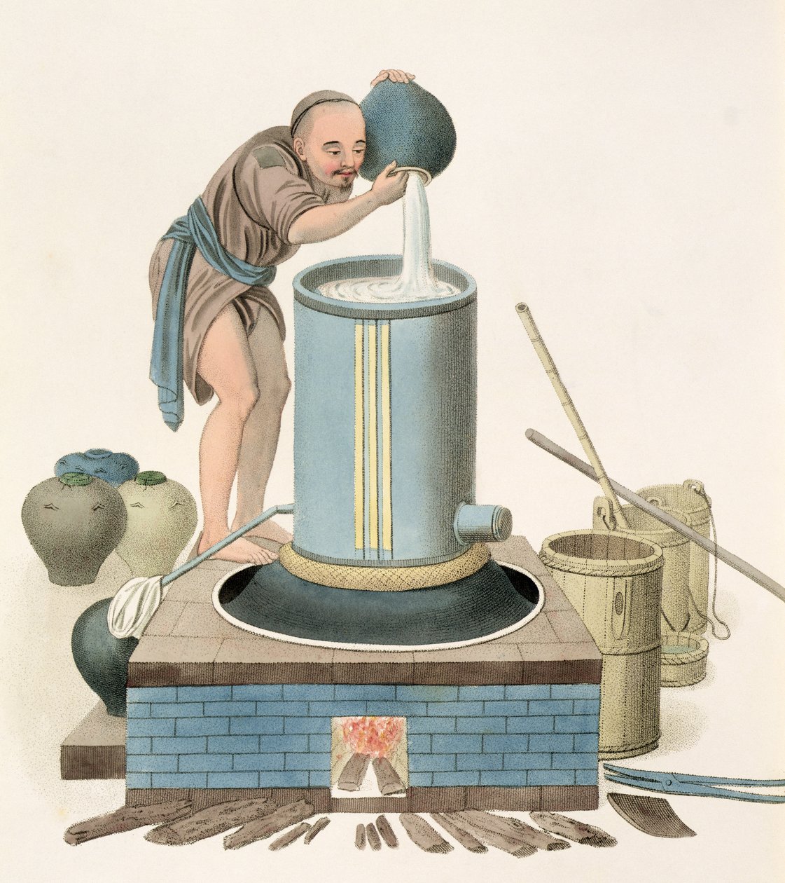 A Distiller, J. Dadley tarafından kazınmış 