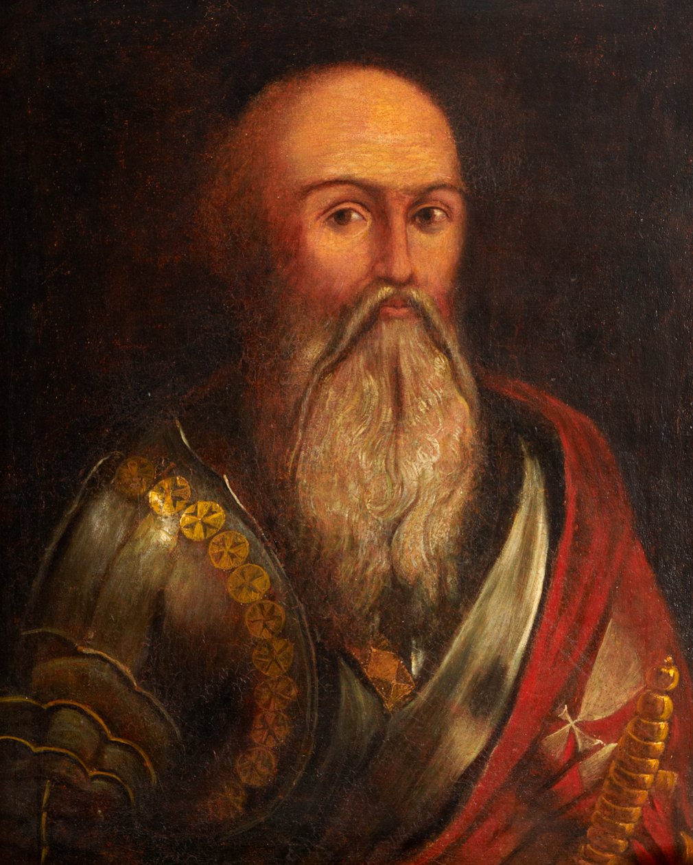 Büyük Usta Jean de Lastic by Maltese School