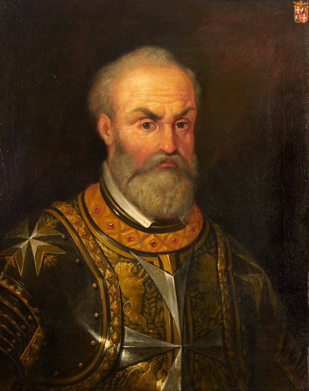 Büyük usta Jean de la Valette (1496-1568) by Maltese School