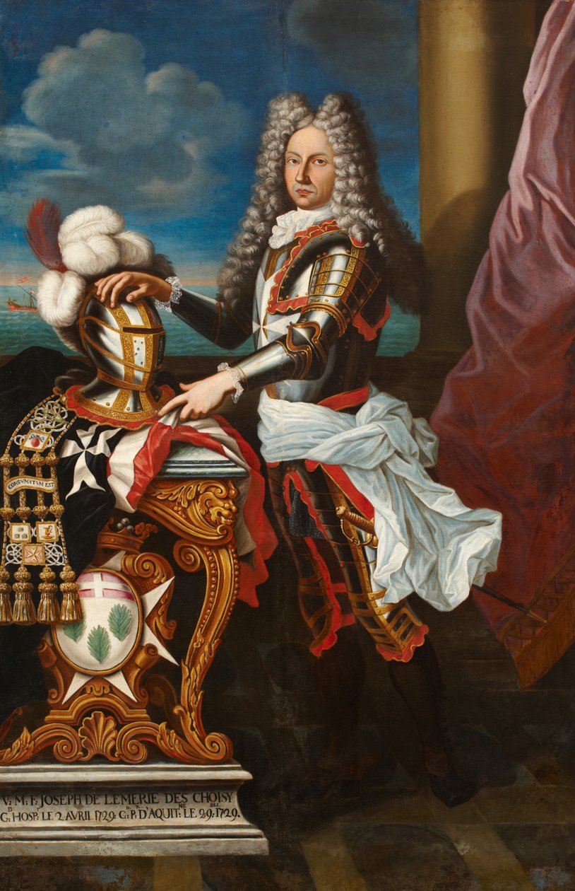 Joseph de Limerie des Choisy, 1729 by Maltese School