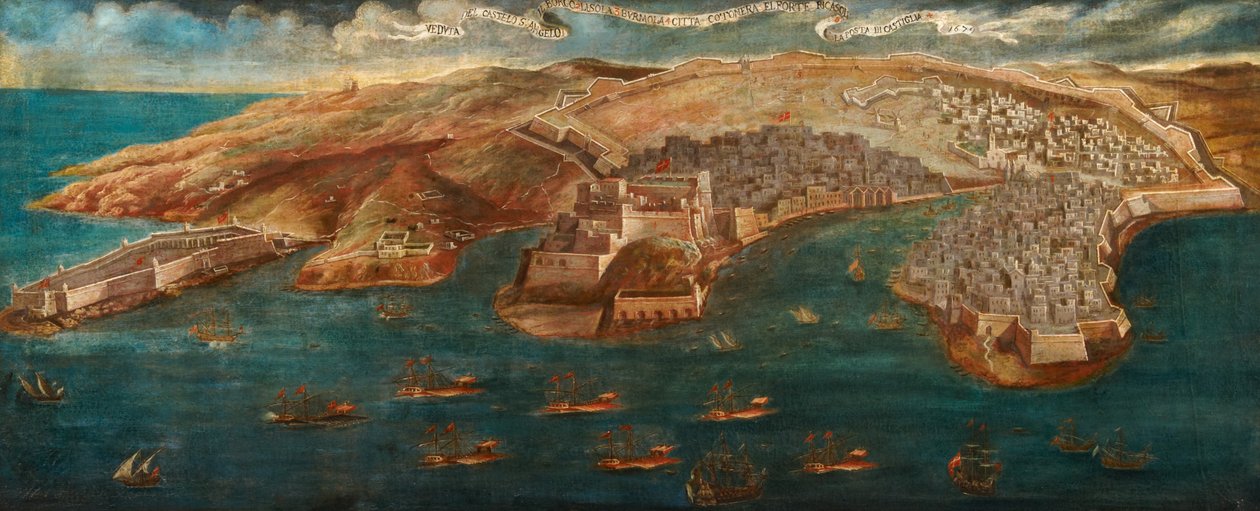 Fort Ricasoli, Castle St Angelo, LIsola ve Valletta