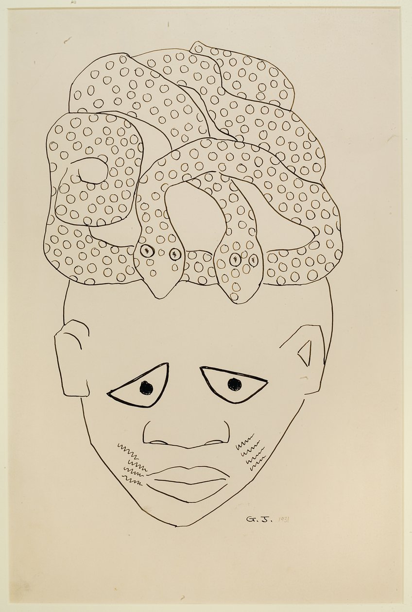 Maske Çalışması by Malvin Gray Johnson