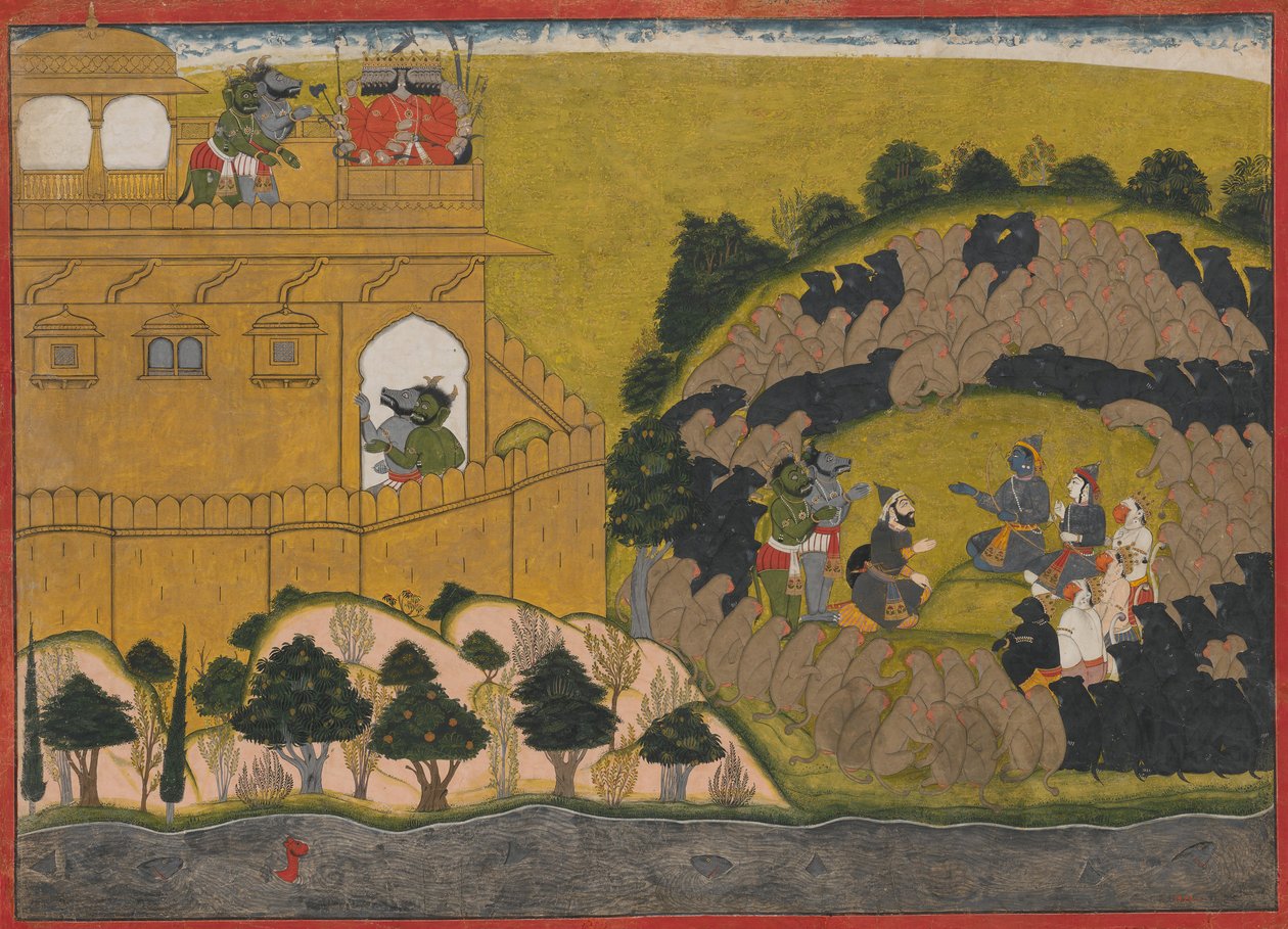 Rama, Demon Spies Shuka ve Sarana