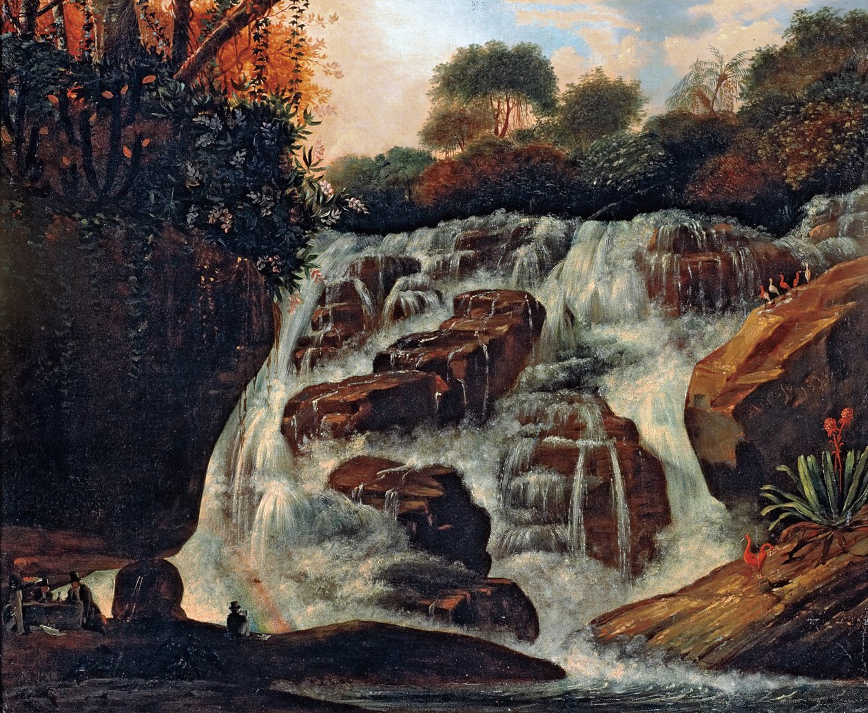Büyük Tijuca Şelalesi by Manuel Araújo de Porto Alegre