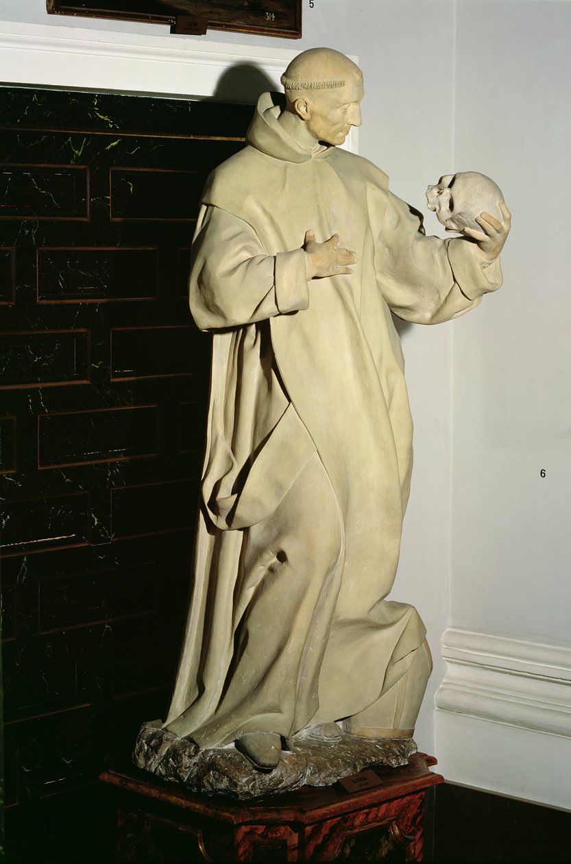 Aziz Bruno (1030-1101) (mermer) by Manuel Pereyra