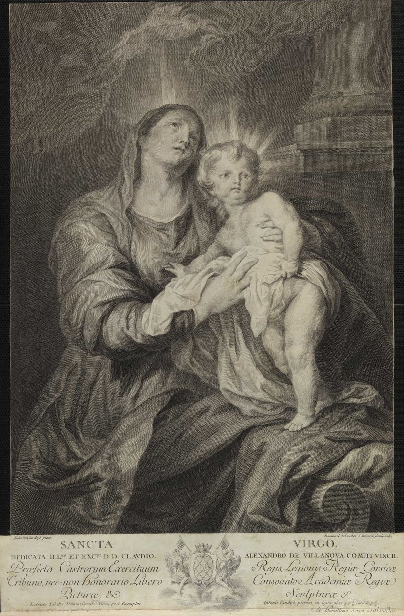kutsal bakire by Manuel Salvador Carmona