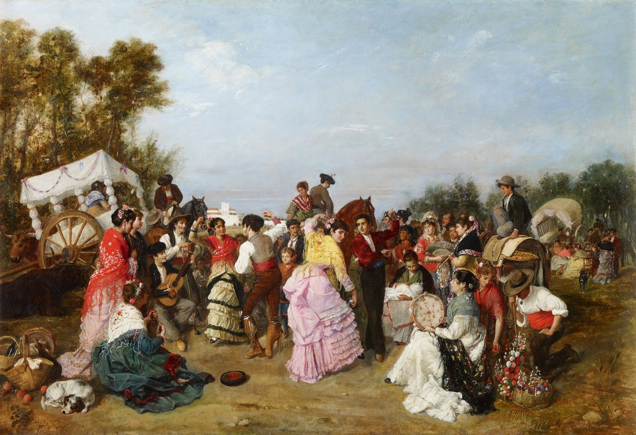 Torrijos Hac yolculuğunda by Manuel Cabral y Aguado Bejarano