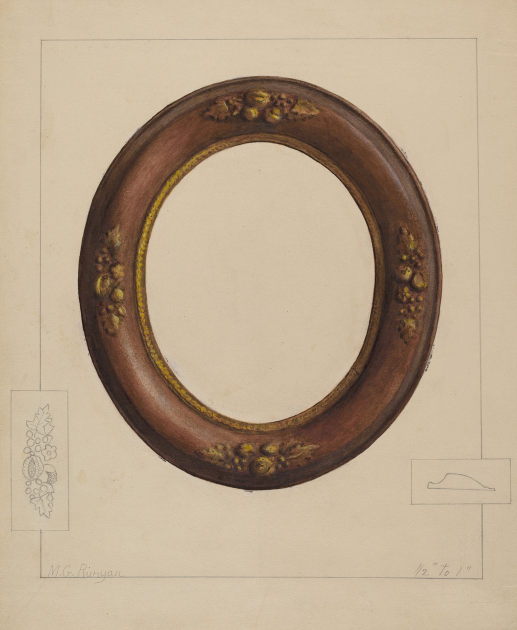 Resim Çerçevesi, c. 1936. by Manuel G. Runyan
