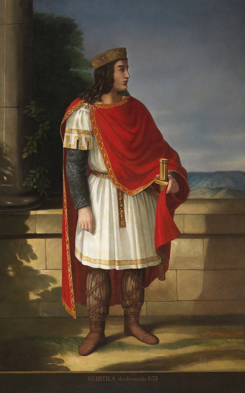 Portre OP Visigothic King Swindila (Swindila, Swindila) by Manuel Miranda