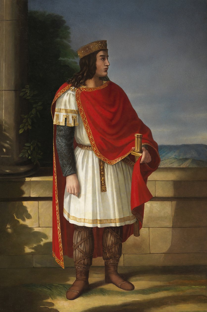 Suintila, Vizigot Kralı, 19. Yüzyılın Ortası by Manuel Miranda y Rendón