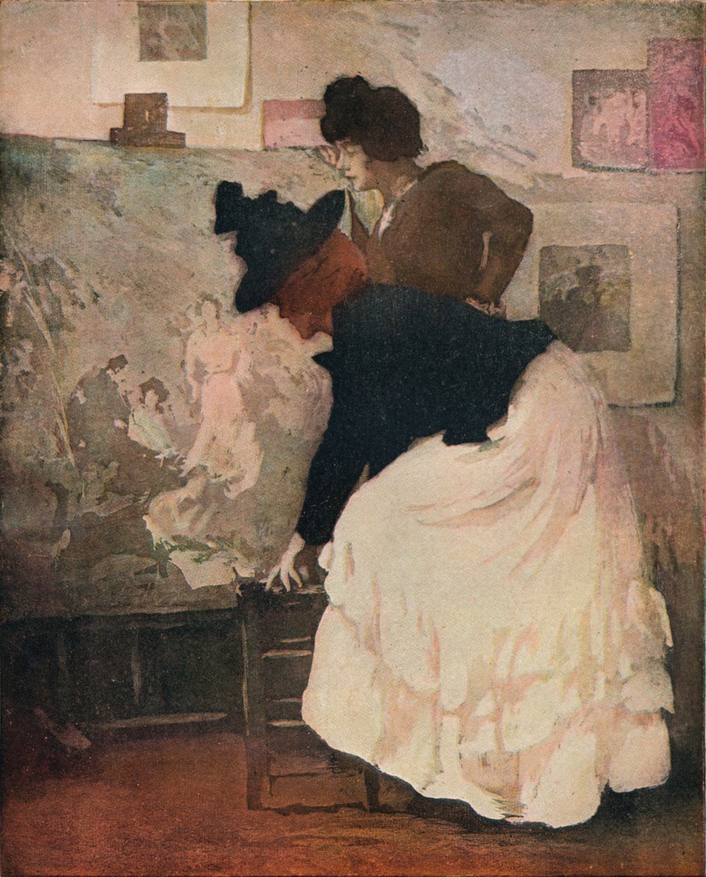 Eleştirmenler, c1902 by Manuel Robbe
