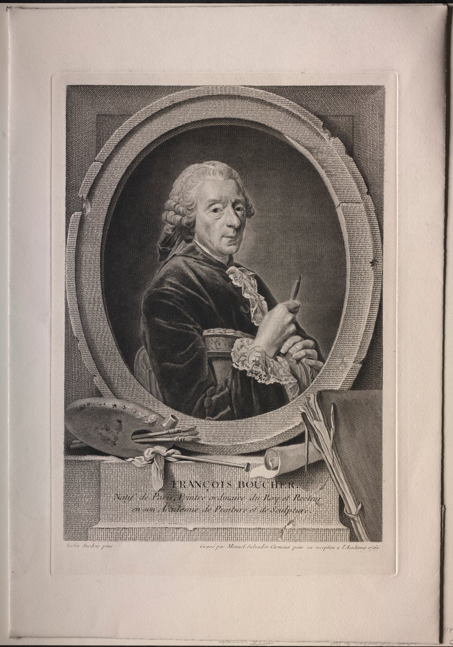 François Boucher. by Manuel Salvador Carmona